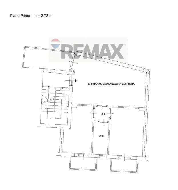 Pianta 2D - Trilocale Via Papa Pio XII
 
3, Patti - planimetria 1