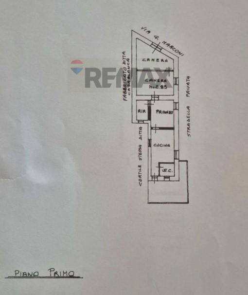 Pianta 2D - Casa indipendente Via Guglielmo Marconi
 
59, Sant'Alfio - planimetria 1