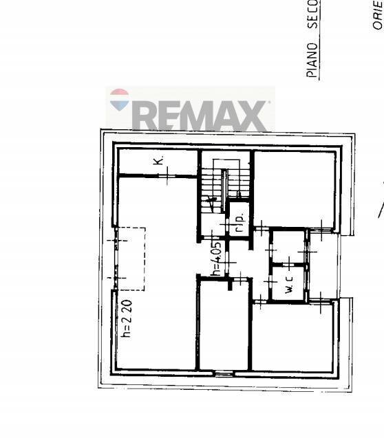 Pianta 2D - Appartamento Montevarchi - planimetria 1