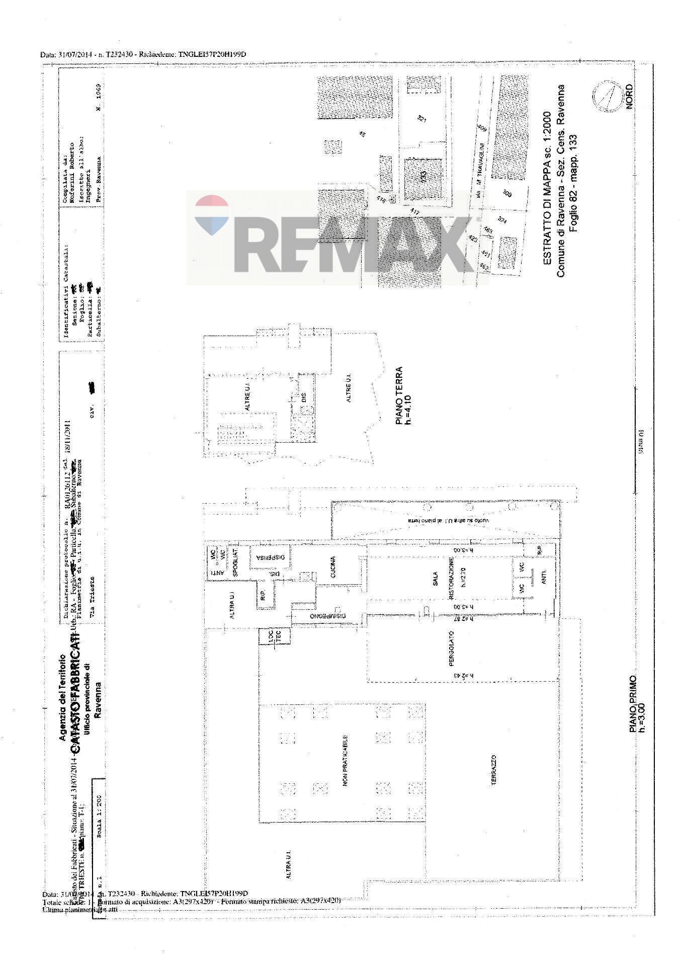Pianta 2D - Commercial Activity via trieste
 
00, Ravenna - floor plans 1