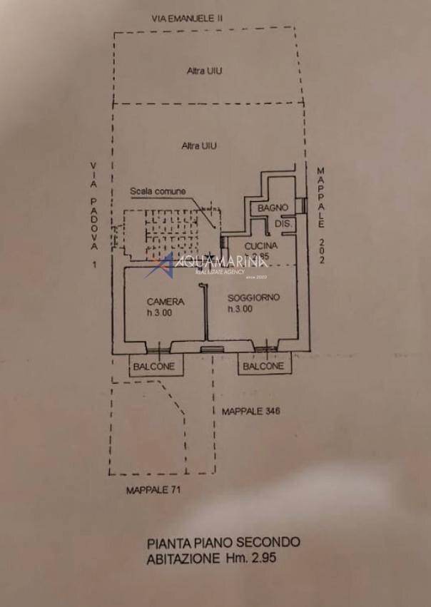 Foto 25 - Two-room apartment Bordighera - floor plans 1