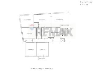 Pianta 2D - Apartment Palermo - photo 2