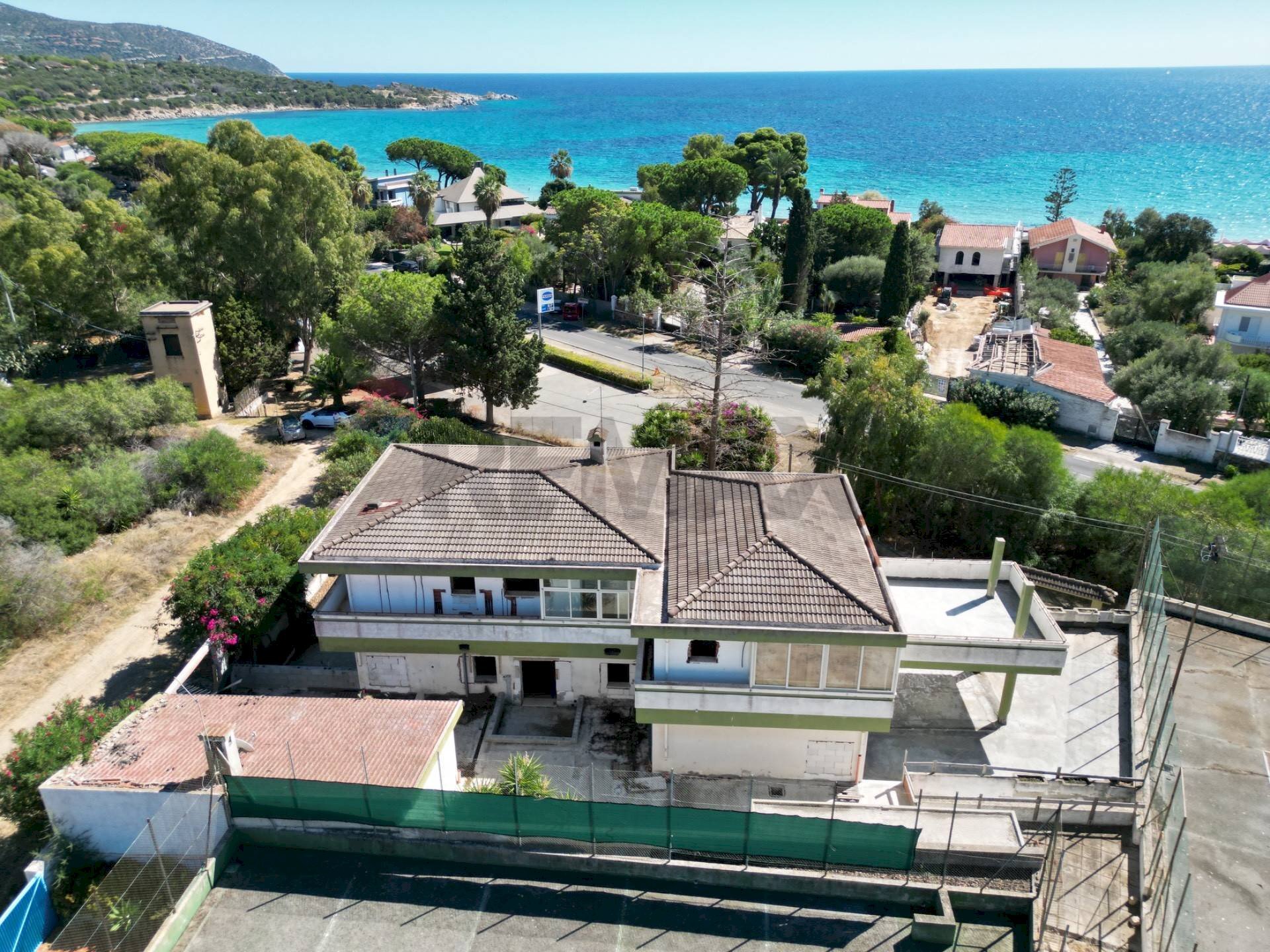 VISTA DELLA VILLA DAL DRONE - Villa Via Dei Ciliegi
11, Quartu Sant'Elena - foto 2