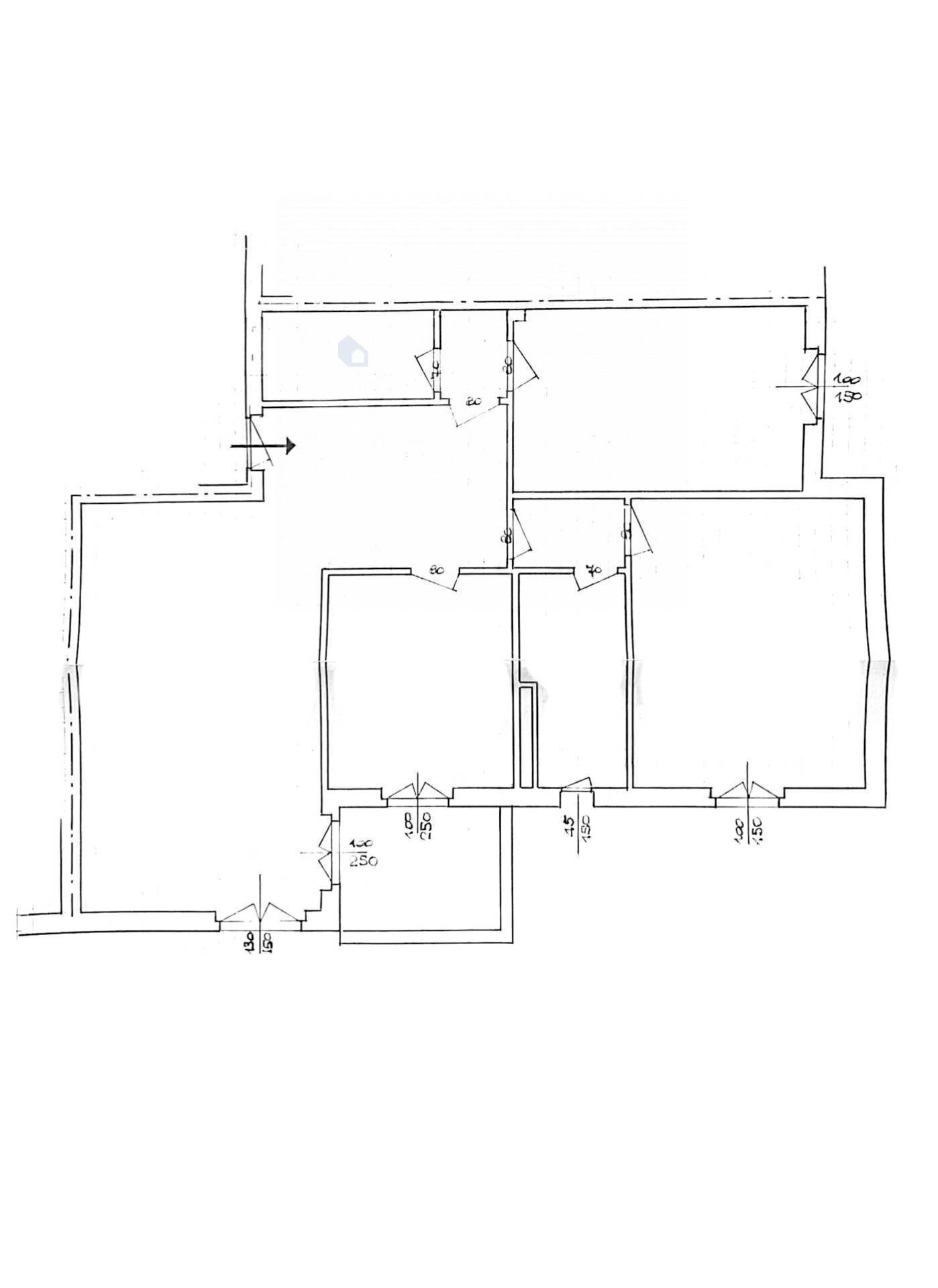 Foto 43 - Three-room apartment Via Bazzini
 
19, Carnate - floor plans 1