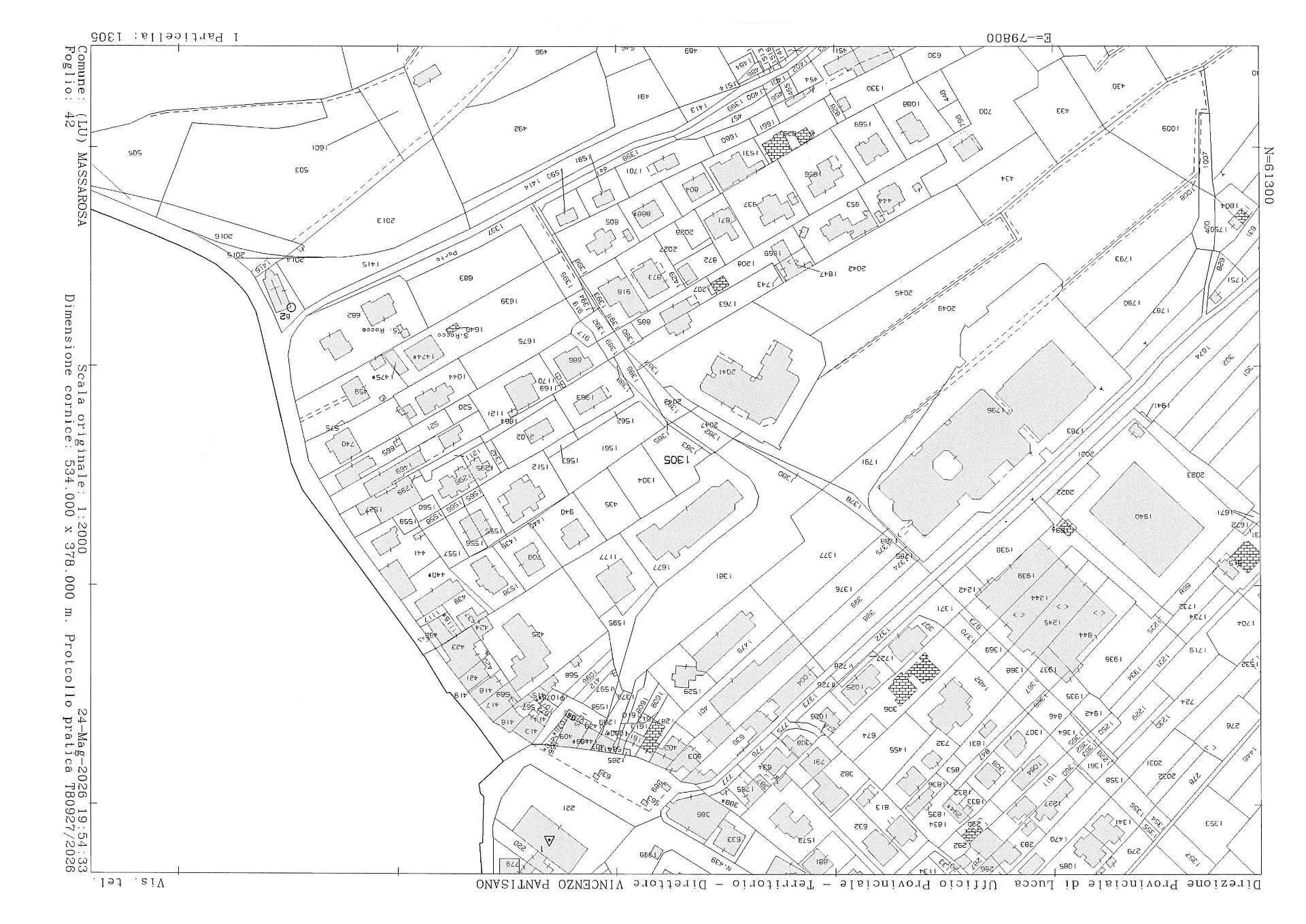 Foto 5 - Agricultural land Via Carlo Pellegrini, Massarosa - floor plans 1