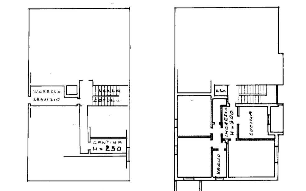 Foto 44 - Three-room apartment Piazza Zara
 
2, Reggio nell'Emilia - floor plans 1