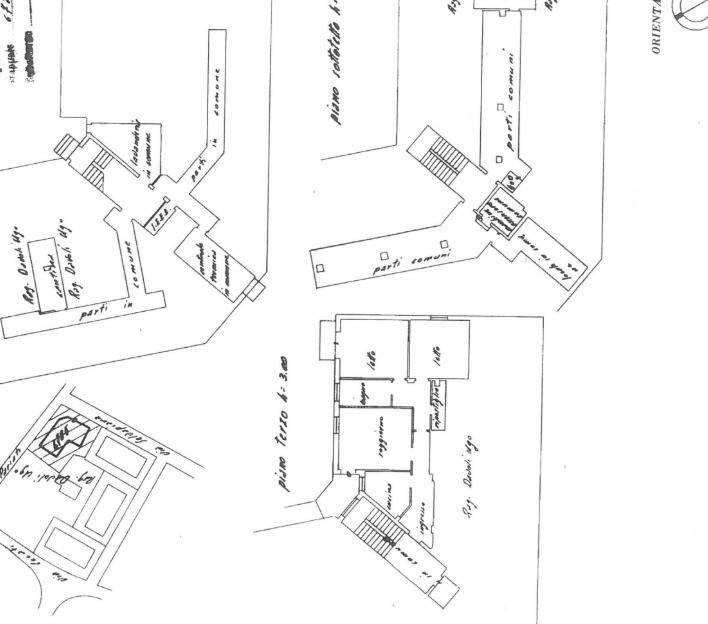 Foto 37 - Three-room apartment Via Selvapiana
 
1, Reggio nell'Emilia - floor plans 1