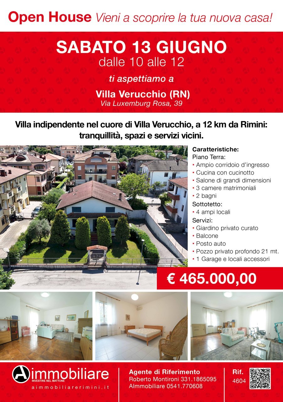 Rif 4604 Volantino Open House def (2) - Villa Via di Mezzo 75, Verucchio - photo 1