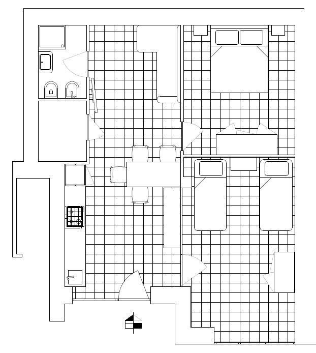plan.JPG - Four-room apartment Via Battaglione I. Zinara 2, Deiva Marina - floor plans 1