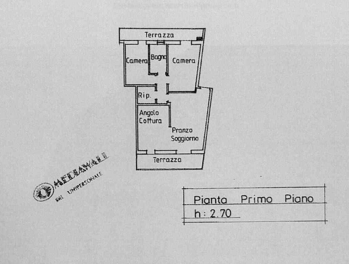 PLN_2 - Appartamento Via Canal 22, San Michele al Tagliamento - planimetria 1