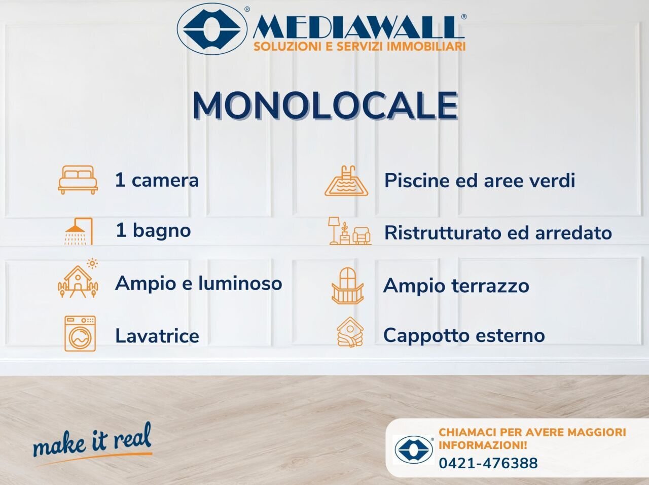 BS-180-RV - One-room apartment Via Cellina 46, San Michele al Tagliamento - photo 2