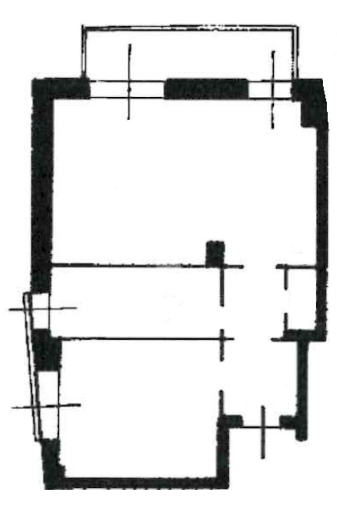 Two-room apartment Via Francesco Baracca, Rapallo - floor plans 1
