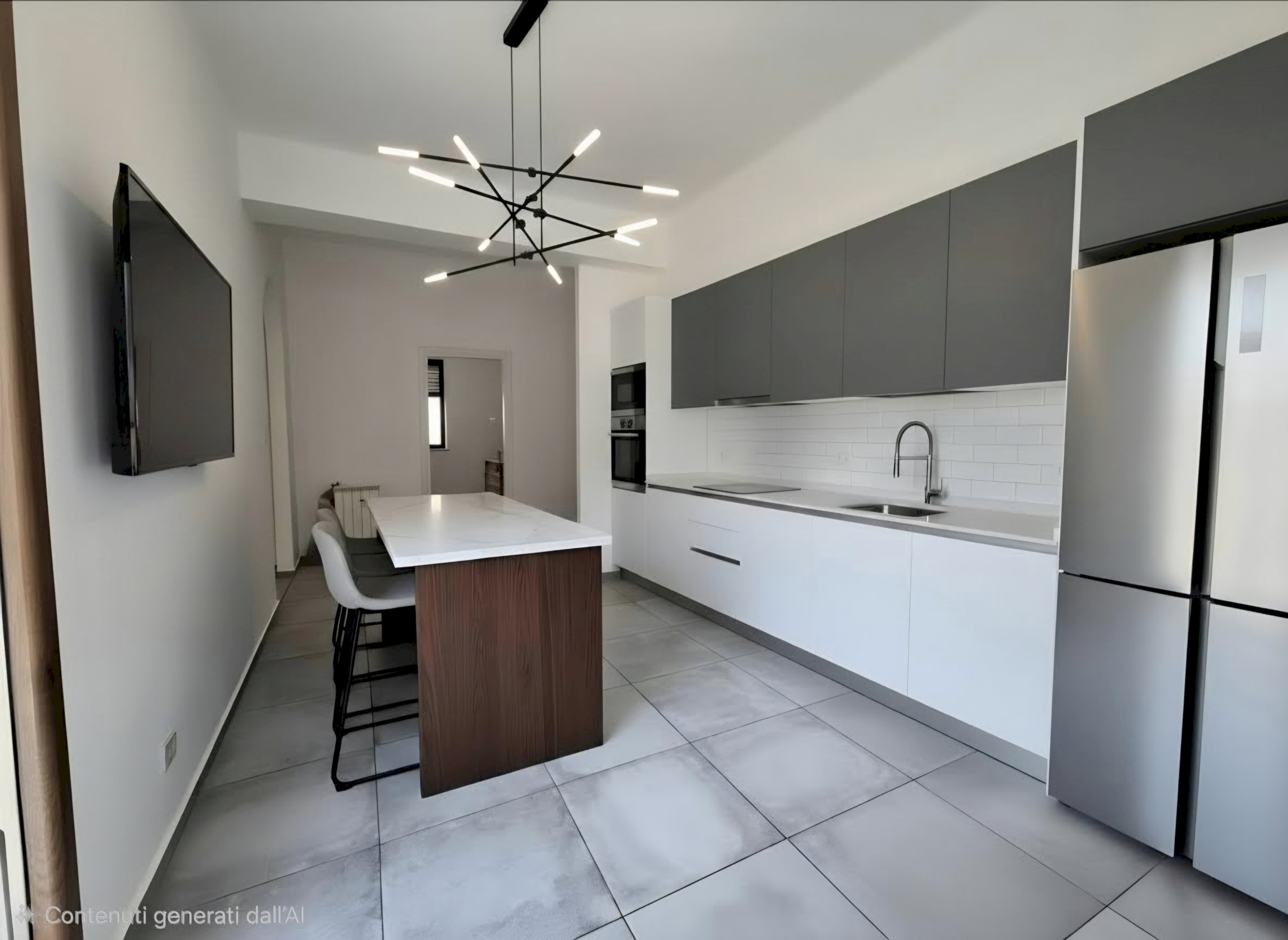 Cucina - Three-room apartment Via Giovanni Schiaparelli, 8, Cuneo (neighborhood Centro) - photo 1