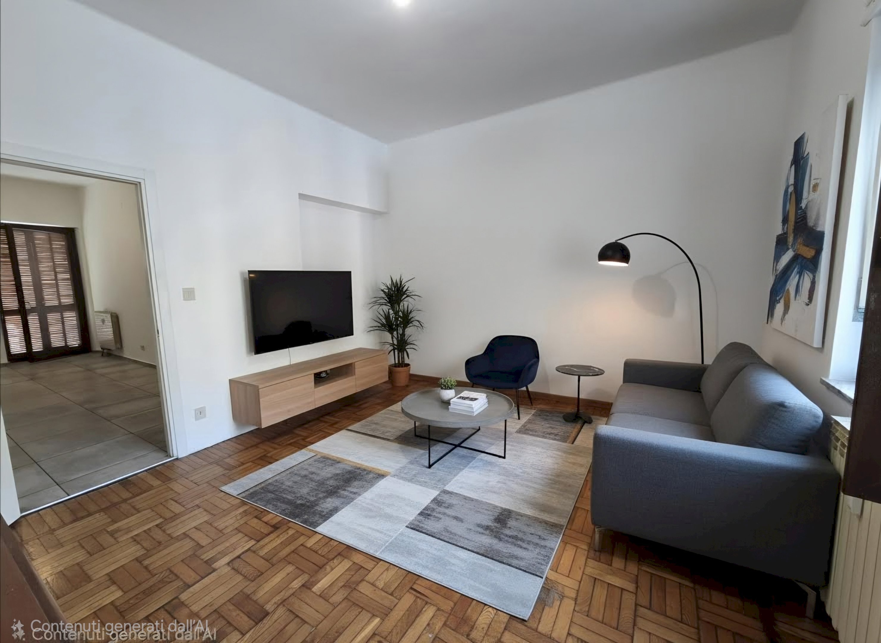 Camera - Three-room apartment Via Giovanni Schiaparelli, 8, Cuneo (neighborhood Centro) - photo 3