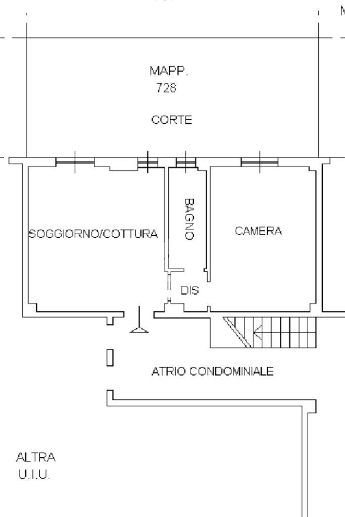 Two-room apartment Via Antonio Fogazzaro, Loano - floor plans 1