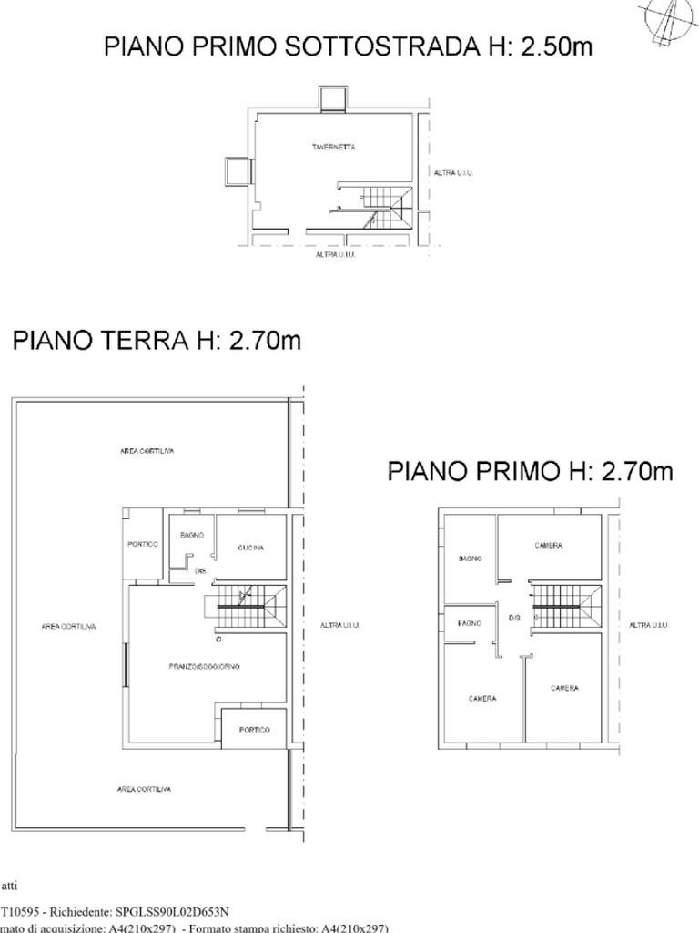 Villa a Schiera Via claudia, Savignano sul Panaro - planimetria 1