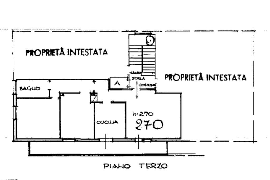 Four-room apartment Via Gramsci, Calderara di Reno - floor plans 1