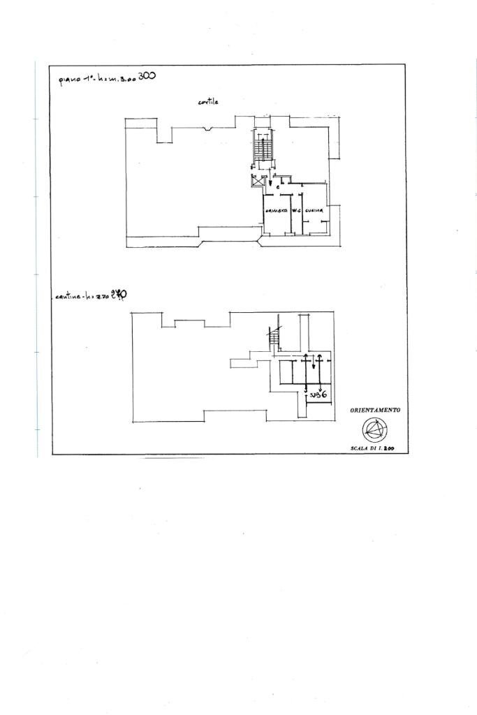 Two-room apartment Via ermanno scali, Grugliasco - floor plans 1