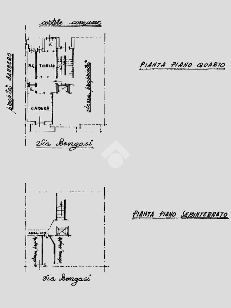 Two-room apartment Via bengasi, Grugliasco - floor plans 1