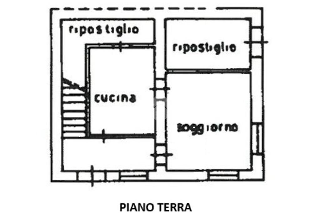 Trilocale Via Spazzaforno, Montegridolfo - planimetria 1