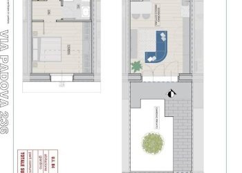 Three-room apartment Milano (neighborhood Crescenzago) - photo 51