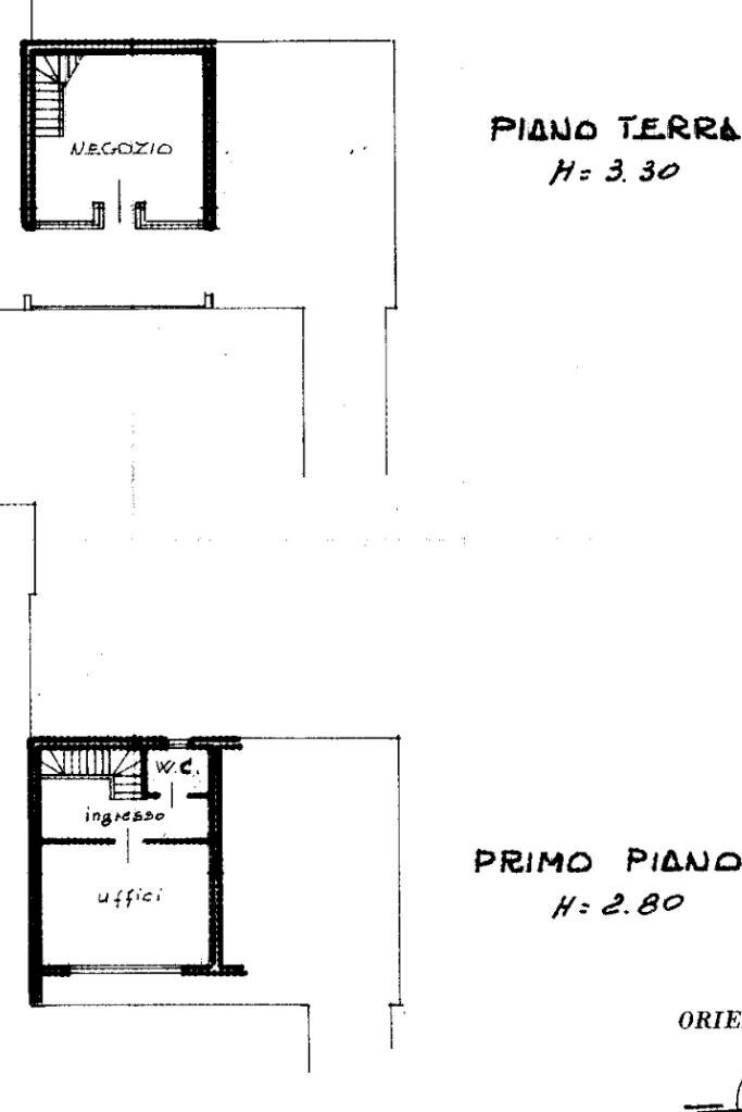 Two-room apartment Via Mari Ida, Noceto - floor plans 1