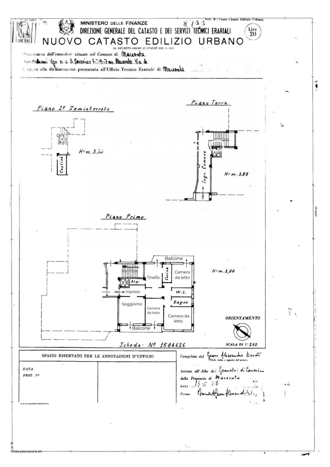 Foto 30 - Apartment Macerata - floor plans 1