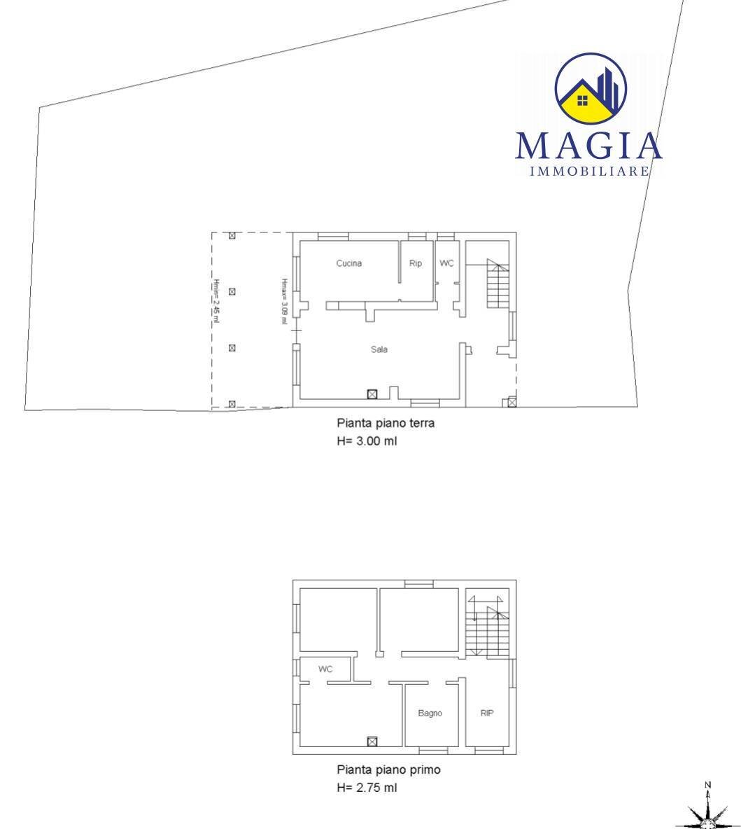 Foto 17 - Villa Castel di Lama - floor plans 1
