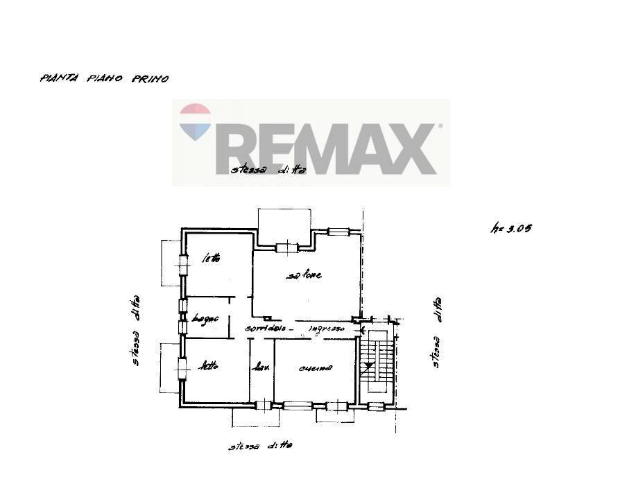 Pianta 2D - Casa semi indipendente Via Lodi
 
2, Catania - planimetria 1