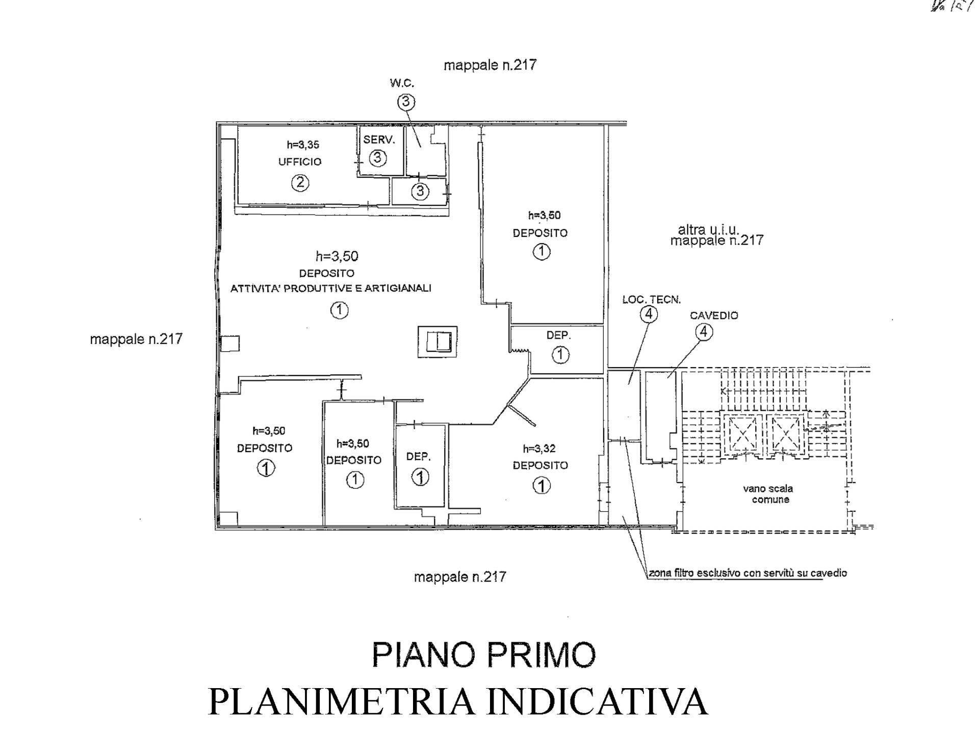 Foto 23 - Office Via Guglielmo Reiss Romoli
 
194, Torino - floor plans 1