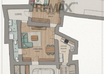 Pianta 2D - Semi-detached house via regina, Brienno - photo 40