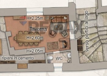 Pianta 2D - Semi-detached house via regina, Brienno - photo 41