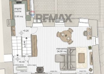 Pianta 2D - Semi-detached house via regina, Brienno - photo 44