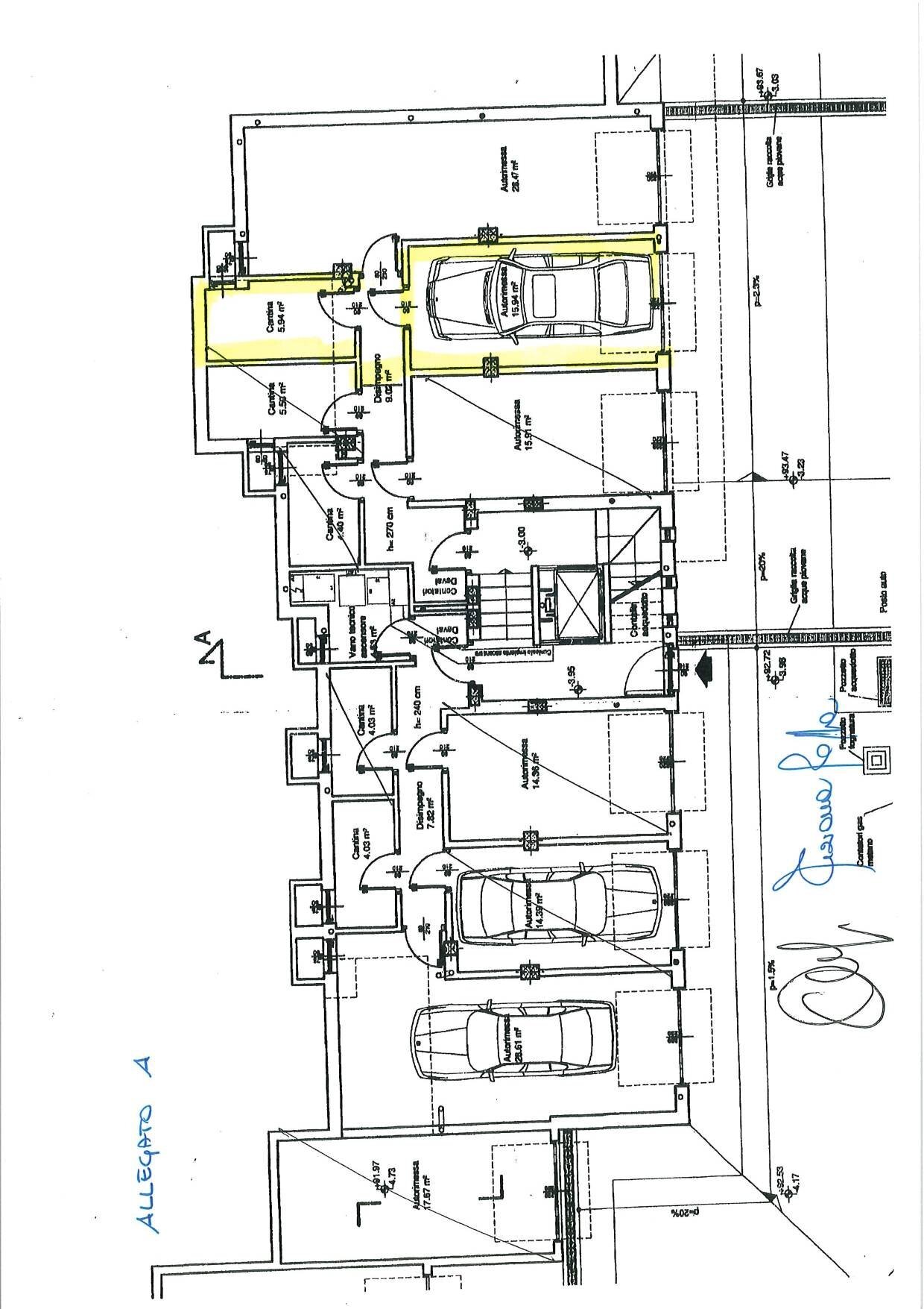 Foto 15 - Four-room apartment Via delle Betulle
 
77, Aosta - floor plans 1