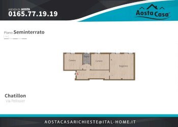 Foto 2 - Three-room apartment via pellissier
17, Chatillon - photo 2