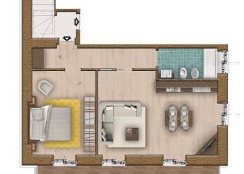 Foto 4 - Two-room apartment Frazione Poinsod
 
38, Sarre - photo 4