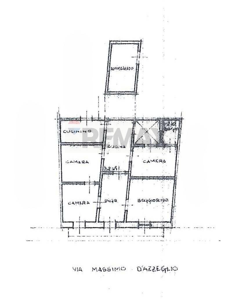 Pianta 2D - Casa indipendente San Vito dei Normanni - planimetria 1