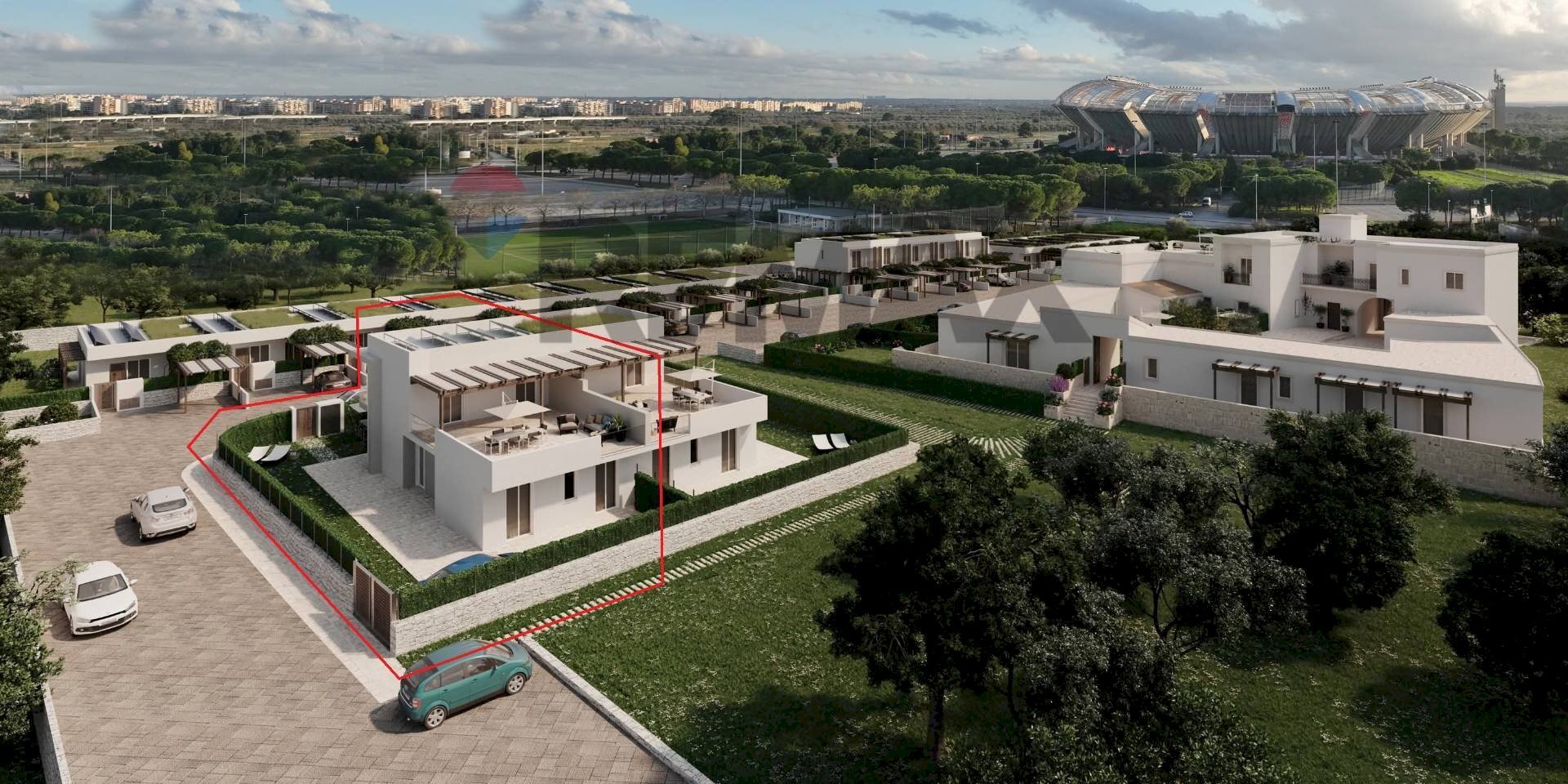 Edificio all\'aperto - Villa Strada Torrebella
 
6, Bari - foto 1