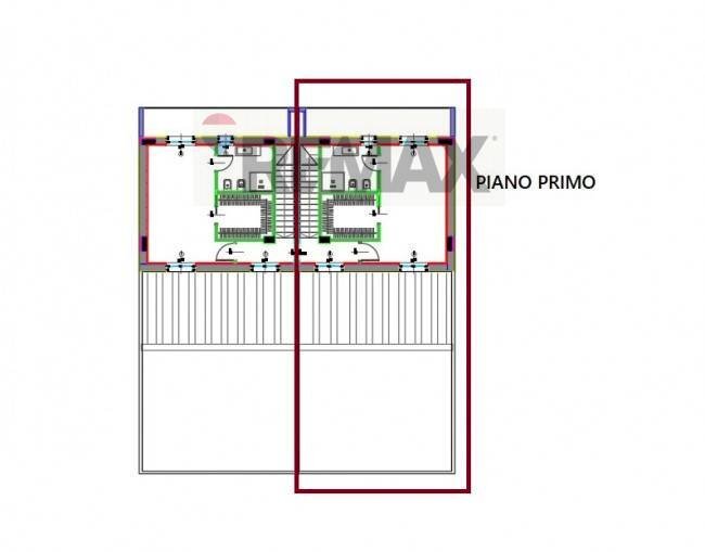 Pianta 2D - Villa Strada Torrebella
 
6, Bari - planimetria 1