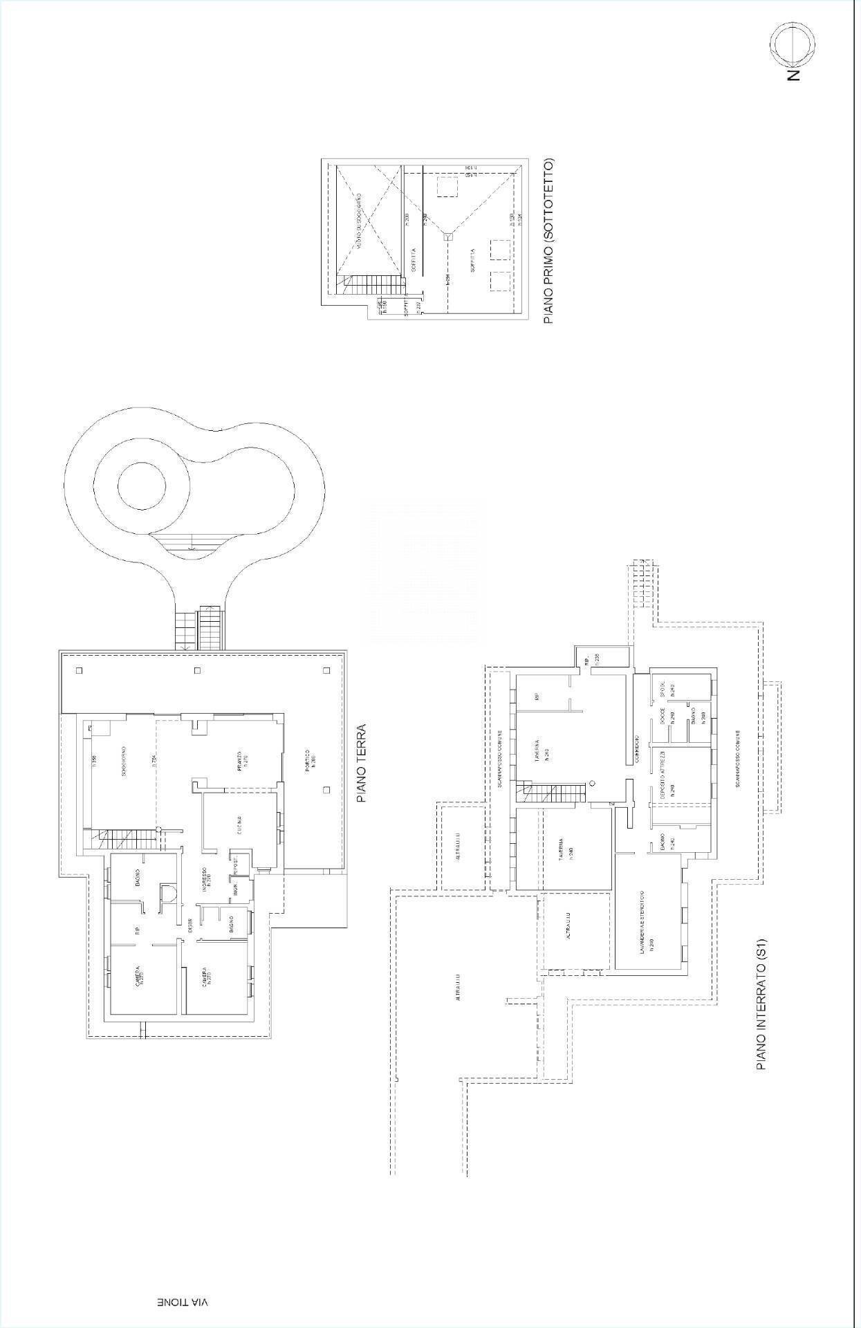 Foto 74 - Villa via Tione
 
22, Castelnuovo del Garda - planimetria 1