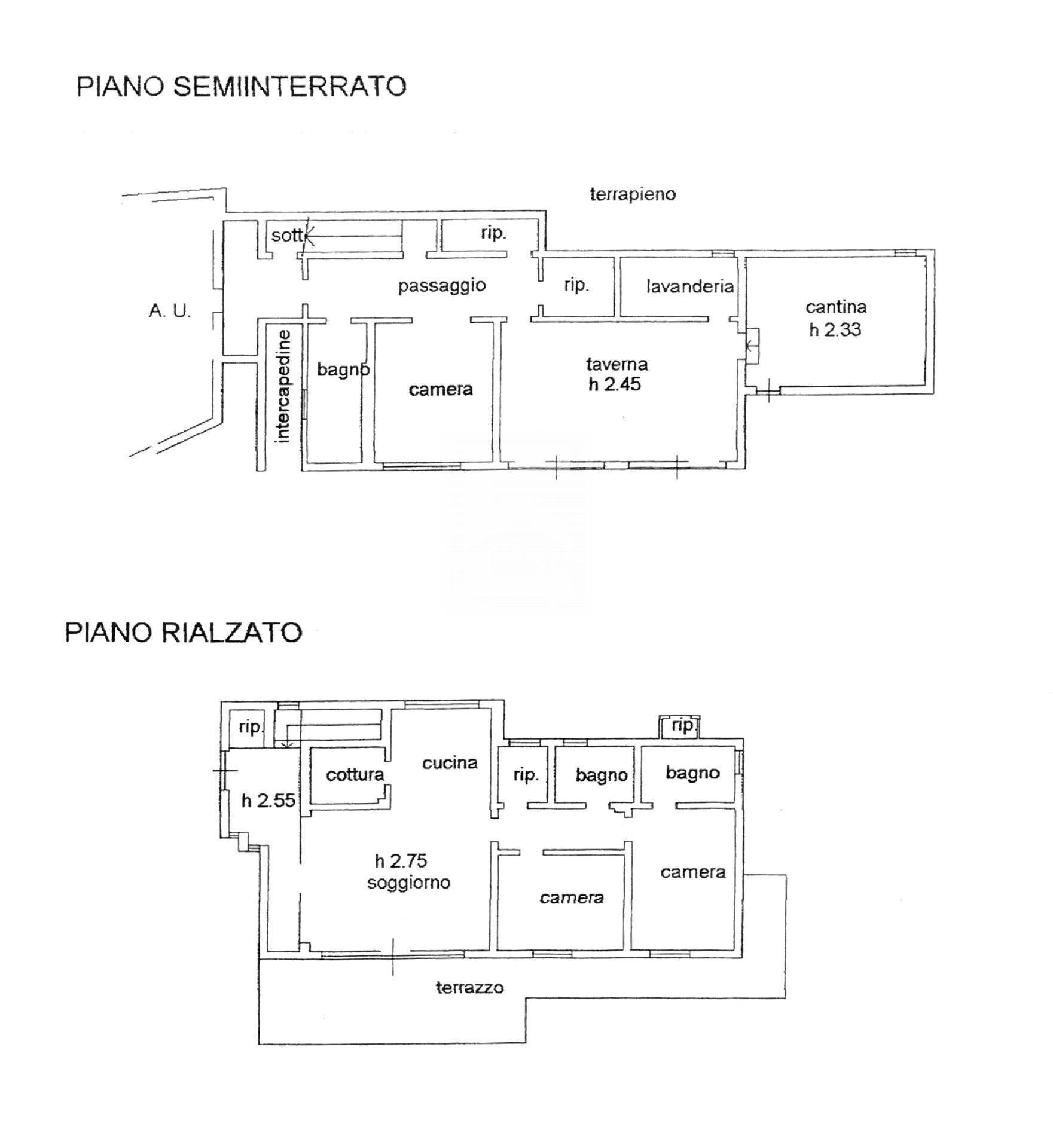 Foto 27 - Villa Via Belvedere, Gardone Riviera - floor plans 1
