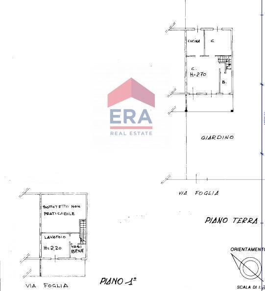 Planimetria - Villa a Schiera Via Foglia
 
16, Ardea - planimetria 1