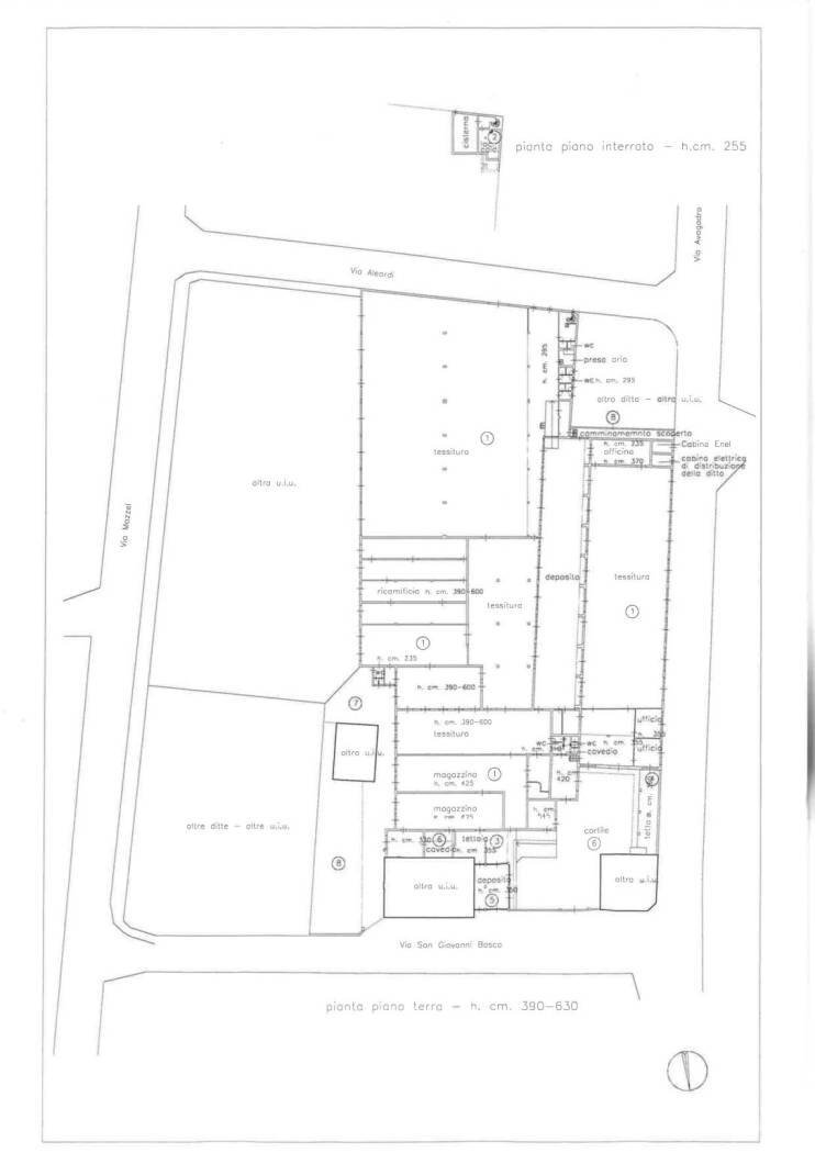 Stable - Palace via San Giovanni Bosco, 5, Cassano Magnago - floor plans 1