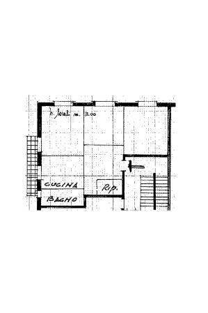 Four-room apartment via Vittorio Emanuele, 34, Cherasco - floor plans 1