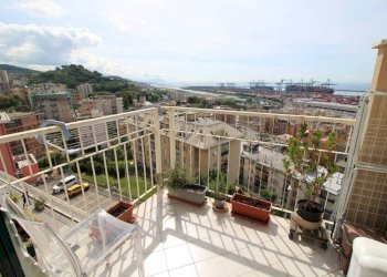 Balcone - Trilocale via Evasio Montanella, Genova (zona Prà) - foto 28