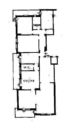 Apartment viale Quartara, Genova (neighborhood Quarto) - floor plans 1