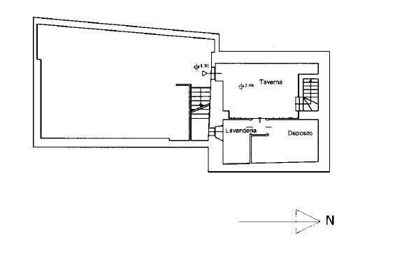 Two-room apartment Frazione Capoluogo, 70BIS, Valpelline - floor plans 1