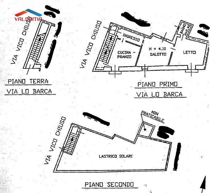 Foto 36 - Casa indipendente Via Lo Barca
 
1, Giurdignano - planimetria 1