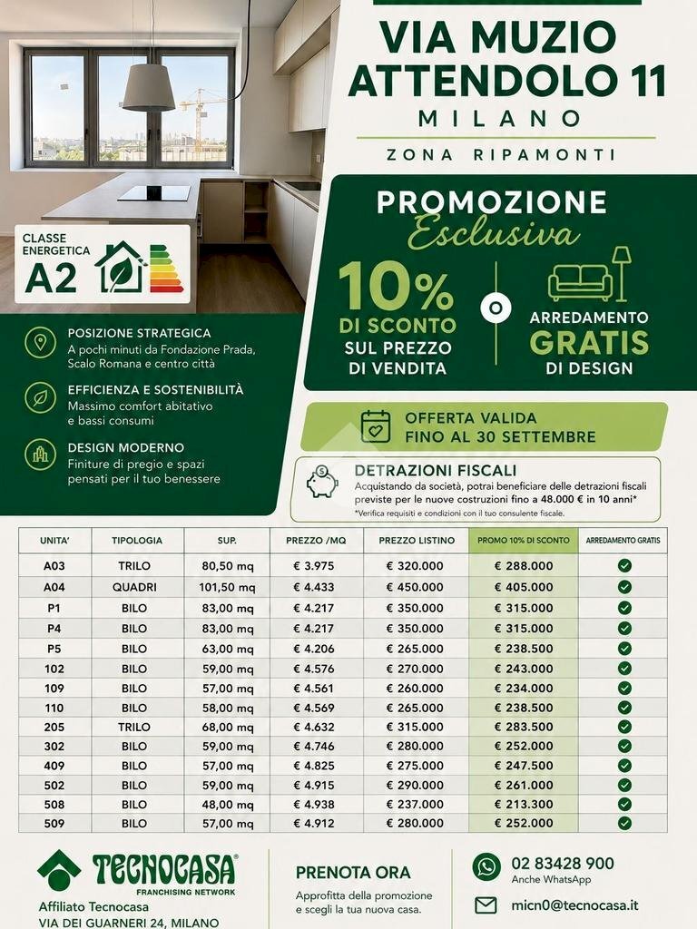 Bilocale Via Muzio Attendolo Detto Sforza, Milano (zona Vigentino) - foto 1