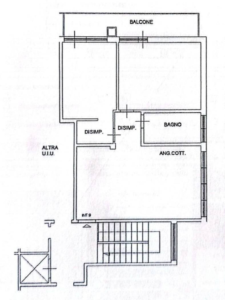 Attico via Palombarese, Fonte Nuova - planimetria 1
